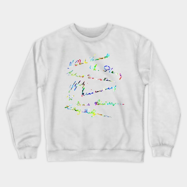 Signatures of famous physicists 2 Crewneck Sweatshirt by GePadeSign